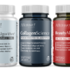 Bundle Includes: BeautyAlgorithm+ Hair, Skin, Nails Support Advanced Formula CollagenScience+ Premium Hydrolyzed Collagen Peptides BeautyAlgorithm Hair, Skin, Nails Support Premium Gummy